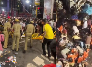 भारतको कोलकाताको दुर्गा पूजा पण्डालमा भागदौड, १९ जनाको मृत्यु