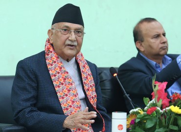 सुशासन र विकासलाई तीव्रता दिन एमालेको बहुमतको सरकार चाहिन्छ : प्रधानमन्त्री