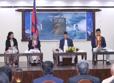 मानवीय जीवन र पृथ्वीको भविष्य जोगाउन साझा प्रयास आवश्यक छ : प्रधानमन्त्री