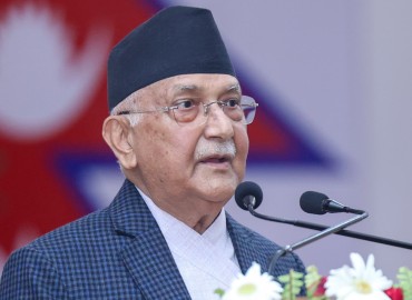 सुनकोशी मरिन डाइभर्सन समयमा नसके ठेक्का तोड्ने प्रधानमन्त्री ओलीको चेतावनी