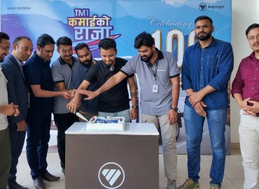 टीएम–वानका १०० भन्दा बढी युनिटहरू नेपालका सडकमा गुड्दै
