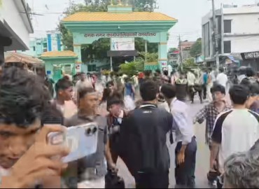 जेनजी आन्दोलनका क्रममा झापामा एक जना घाइते