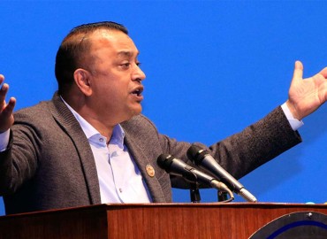 कांग्रेसको १५ औं महाधिवेशनमा गगन थापा सभापति लड्ने घोषणा