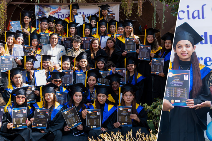 फेसियल हाउस एकेडेमीको दीक्षान्त समारोह सम्पन्न, उत्कृष्ट ब्युटिसियनका लागि सिधै सम्पर्क गर्न अनुरोध