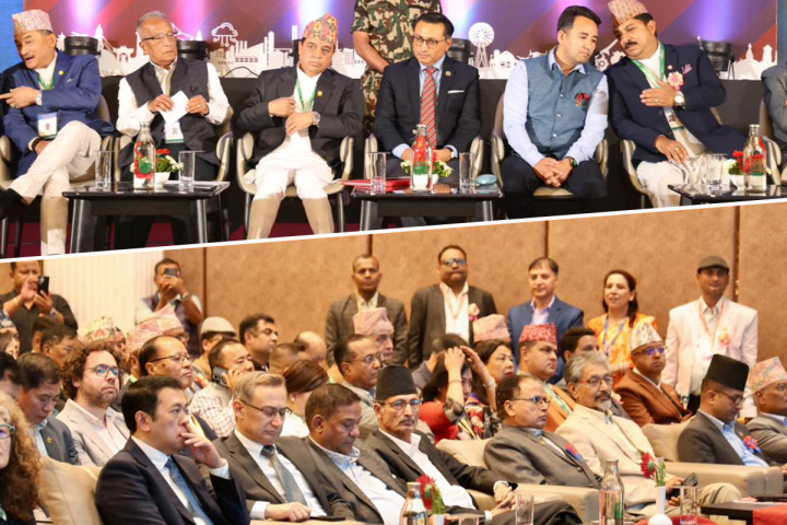 २३ तस्बिरमा हेर्नुहोस् नेपाल उद्योग वाणिज्य महासंघको ६०औँ वार्षिक साधारण सभा उद्घाटन समारोह