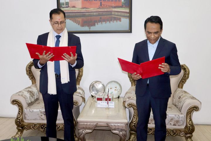 नेपाल एसबिआई बैंकको सञ्चालक समिति अध्यक्षमा चान्दना चयन, गभर्नरबाट लिए शपथ