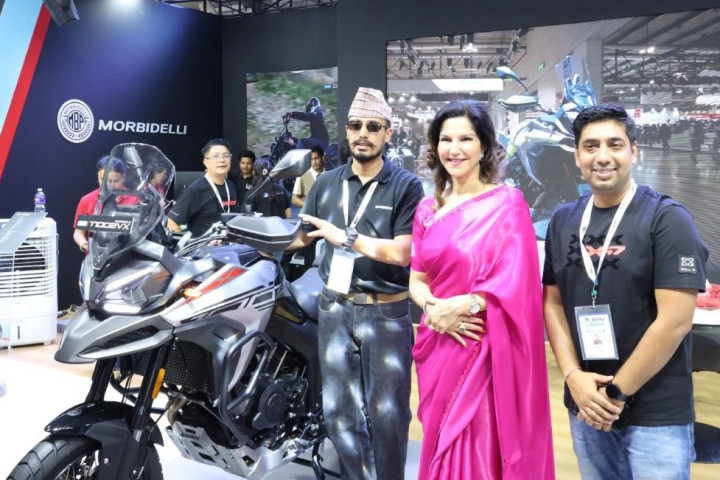 नाइमा एक्स्पोमा सार्वजनिक भयो मोर्बिडेली टी २५० एक्स, यस्ता छन् विशेषता र मूल्य