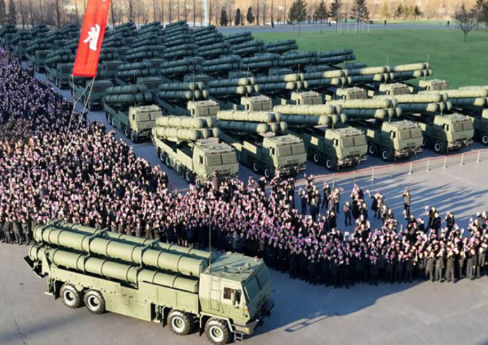 परमाणु क्षमता प्रदर्शनमा उत्तर कोरिया, किमले गरे ५० नयाँ रकेट प्रक्षेपक तैनाथ