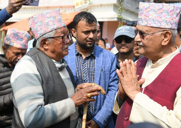 राजनीतिक अस्थिरता र हस्तक्षेपका कारण विकास परियोजना अवरुद्ध भएको ओलीको दाबी