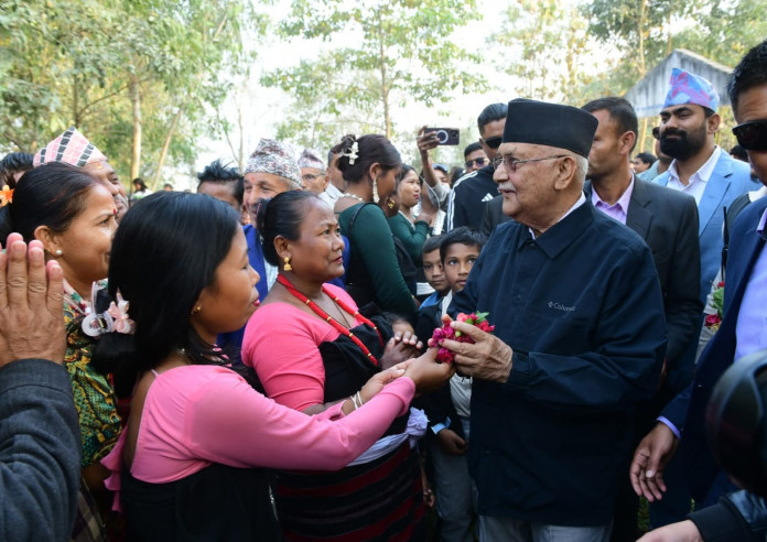 यस्तो छ आज दिनभर दमकमा एमाले अध्यक्ष ओलीको ब्यस्तता