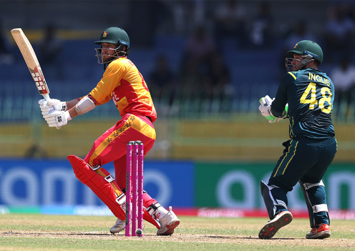 जिम्बाबेले अस्ट्रेलियालाई दियो १७० रनको लक्ष्य