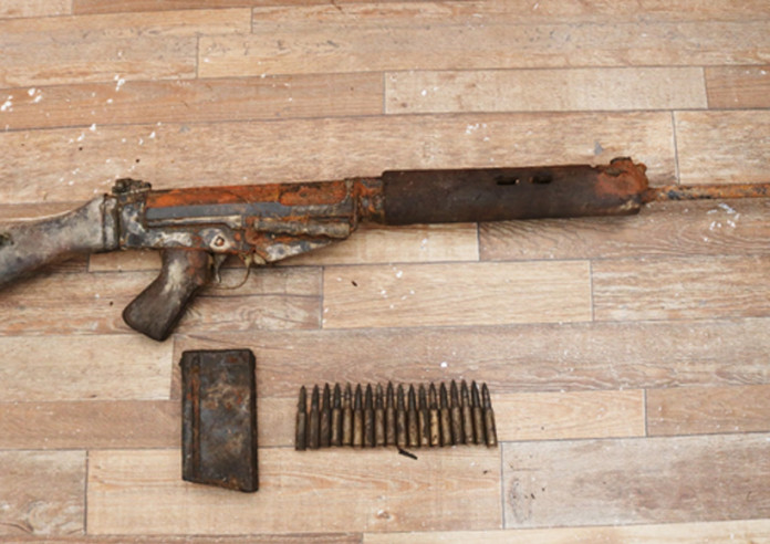 फेवातालमा अत्याधुनिक एसएलआर राइफल र १८ राउन्ड गोली फेला