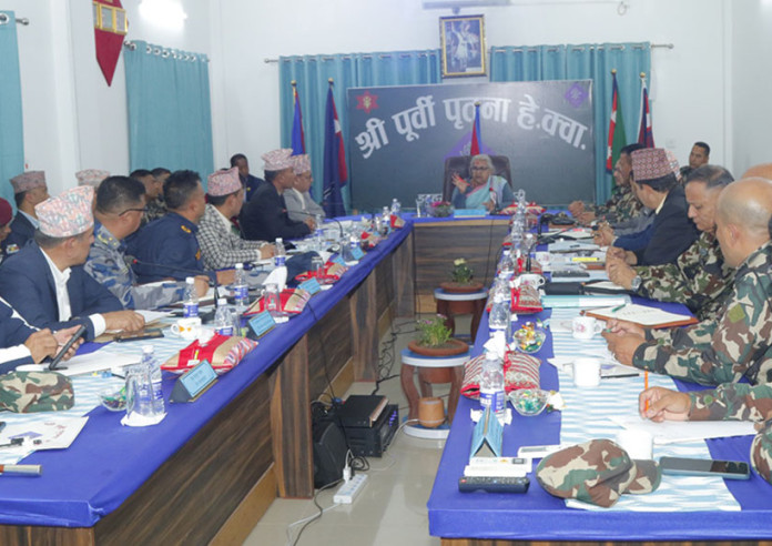 प्रधानमन्त्री कार्कीलाई कोशी प्रदेशको निर्वाचनको तयारी र सुरक्षा अवस्था बारे ब्रिफिङ