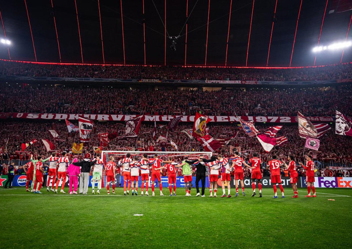 रियल म्याड्रिड च्याम्पियन्स लिगबाट बाहिरियो, बायर्न म्युनिख सेमिफाइनलमा