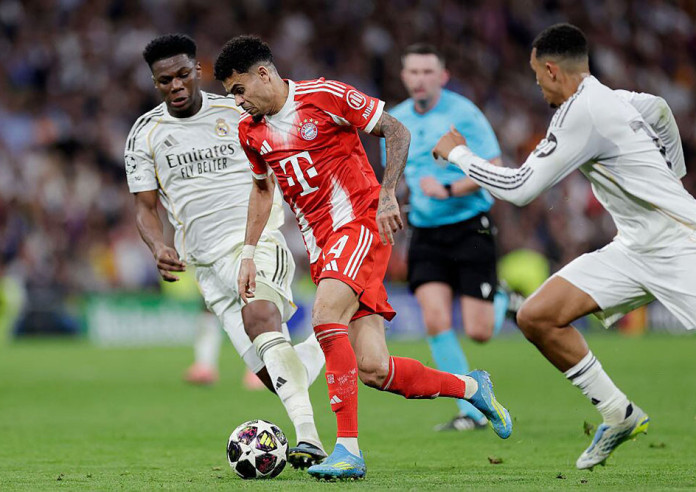 च्याम्पियन्स लिग: क्वाटरफाइनलको पहिलो लिगमा रियलमाथि बायर्नको अग्रता