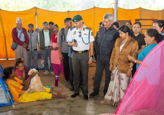 राधास्वामी आश्रममा रहेका मोतीविन्दुको समस्या भएकालाई तत्काल अपरेसन गराउन कार्यवाहक प्रमुख डंगोलको निर्देशन