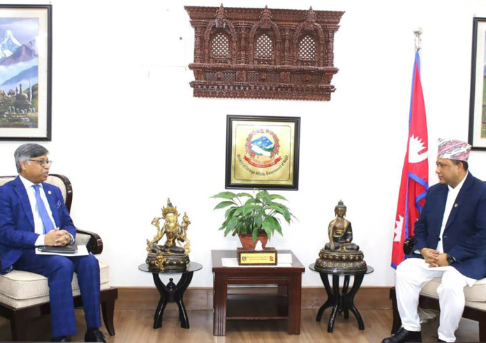 परराष्ट्रमन्त्रीसँग सार्क महासचिवको भेट