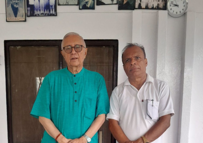 कांग्रेस नेता कोइरालासँग महामन्त्री घिमिरेको भेटवार्ता