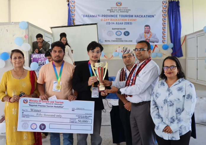 नेपाल इन्जिनियरिङ कलेजमा बागमती प्रदेश पर्यटन ह्याकाथन आयोजना