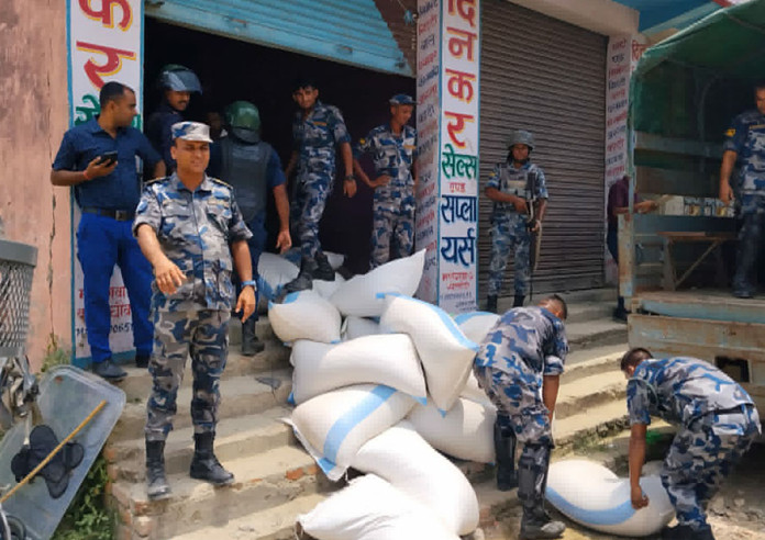 सर्लाहीबाट ७५ बोरा फर्सीको बिउ बरामद