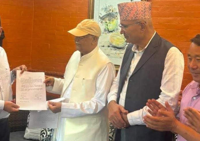 प्रदेश सरकारमा सहकार्य गर्ने एमाले-नेकपा लिखित सहमति
