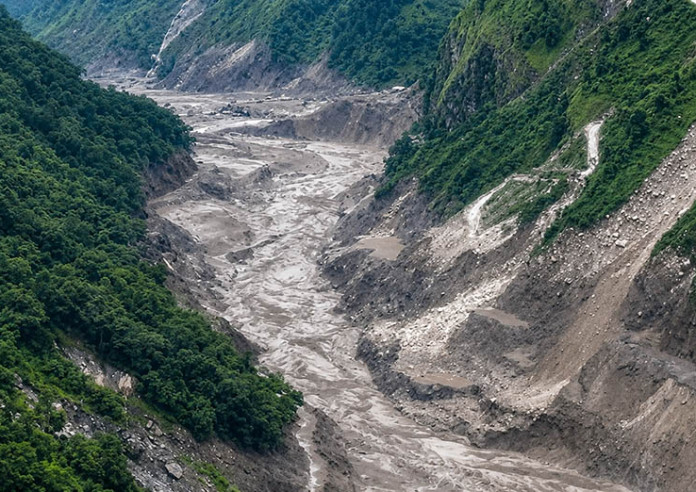 रसुवा बाढी प्रभावितलाई अमेरिकाले ३६ लाख डलर सहायता दिने, १० हजार परिवारलाई खाद्यान्न