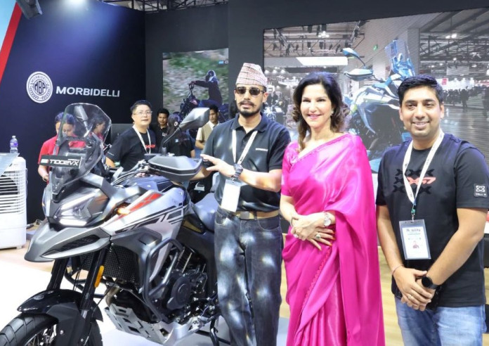 नाइमा एक्स्पोमा सार्वजनिक भयो मोर्बिडेली टी २५० एक्स, यस्ता छन् विशेषता र मूल्य