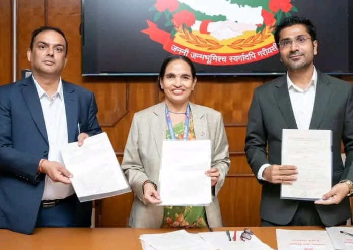 लाइसेन्स वितरण सहज बनाउन त्रिपक्षीय सम्झौता