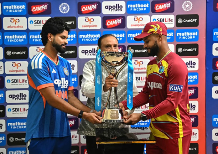 वर्षाले भारत र वेस्ट इन्डिजबीचको पाँचौँ टी–२० रद्ध, सिरिज बराबरीमा टुंगियो