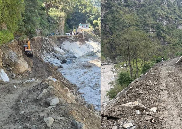 बेनी-जोमसोम सडक सञ्चालनमा ल्याउने कार्य तीव्र