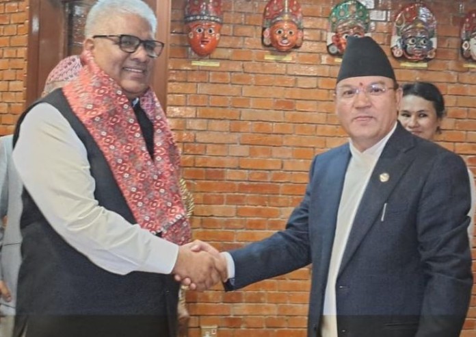 भारतीय वनमन्त्री यादव नेपालमा
