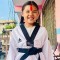 १० बर्षिय वैभवीले थाइल्यान्डमा तेक्वान्दो प्रतियोगितामा प्रतिष्पर्धा गर्ने