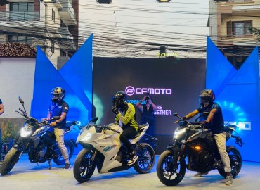 रिलायन्स ग्रुपले नेपाल भित्र्यायो सीएफ मोटोका ३ मोटरसाइकल, कुनको मूल्य कति ?