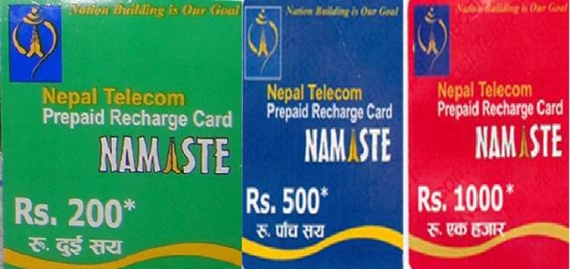 नेपाल टेलिकमले  ‘नमस्ते’ ब्रान्डको रिचार्ज कार्ड उपलब्ध गराउने