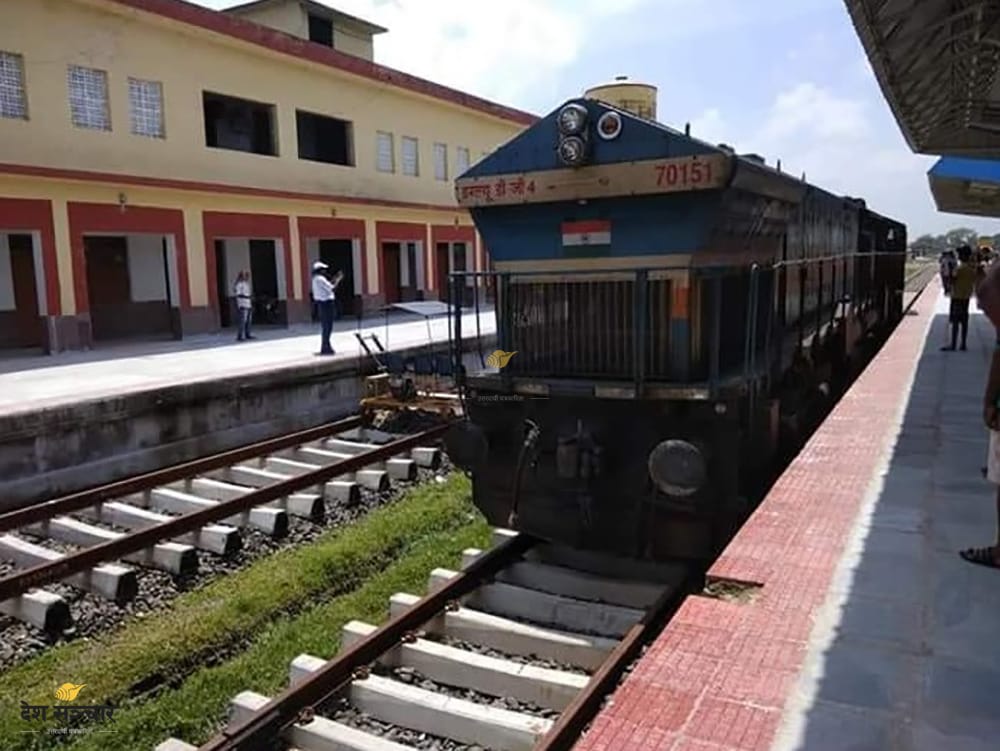 जयनगर–जनकपुर रेलमार्गको परीक्षण सुरु , पुसबाट नियमित कुद्ने