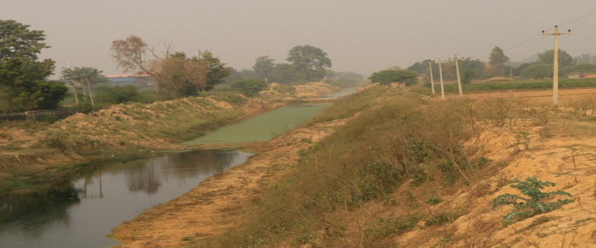 सिक्टा सिँचाइको डुडुवा नहरको ठेक्का तोडियो