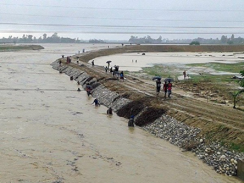 नदी नियन्त्रणको काम धमाधम