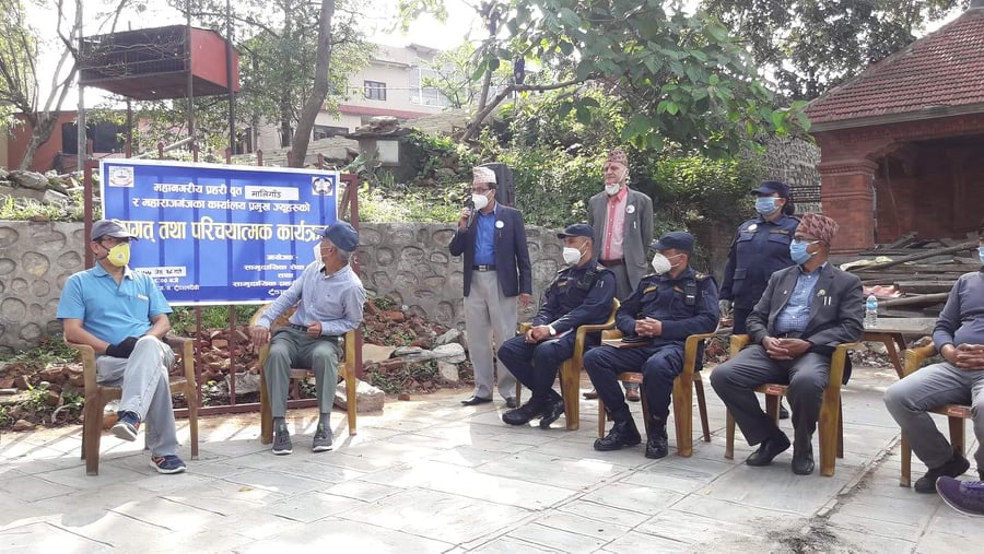 टुँडालदेवीमा दुई प्रहरी नायव उपरीक्षकको स्वागत सत्कार