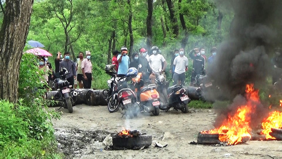 गोरखामा शव व्यवस्थापनमा अवरोध