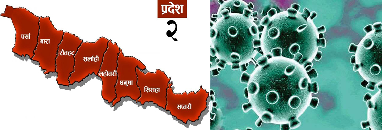 प्रदेश-२ मा कोरोनाले ५२ जनाको मृत्यु