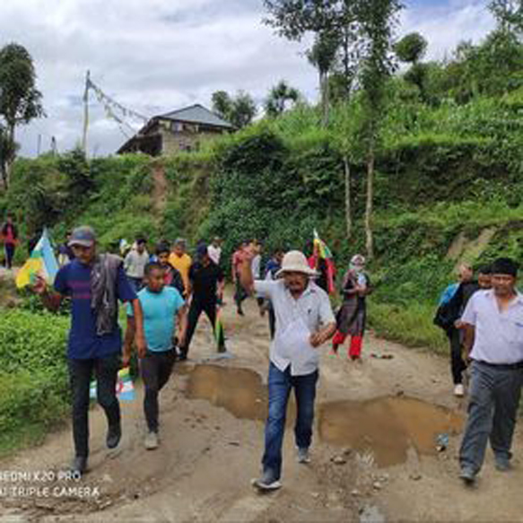 भ्रस्टचारको विरोध गर्दा राप्रपा नेता थोकर सहित ५ पक्राउ