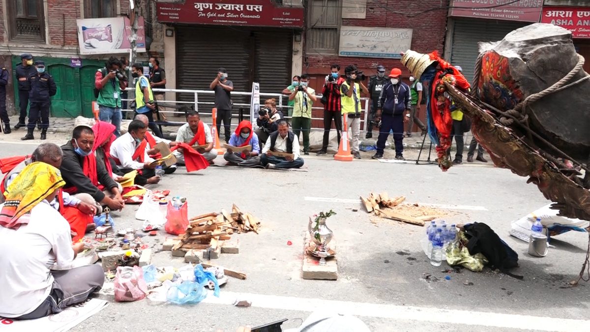 मच्छिन्द्रनाथ रथयात्राको क्षमा पूजा सम्पन्न