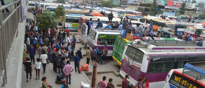 सार्वजनिक यातायातमा पूरै सिट यात्रु राख्न पाउनुपर्ने व्यवसायीको माग