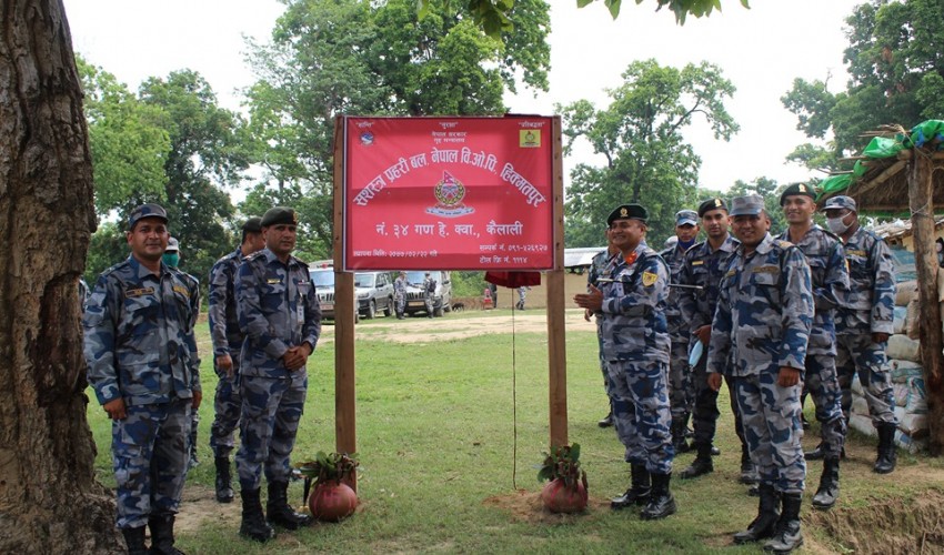 प्रत्येक ५ किलोमिटरको दूरीमा बिओपी स्थापना गरिँदै