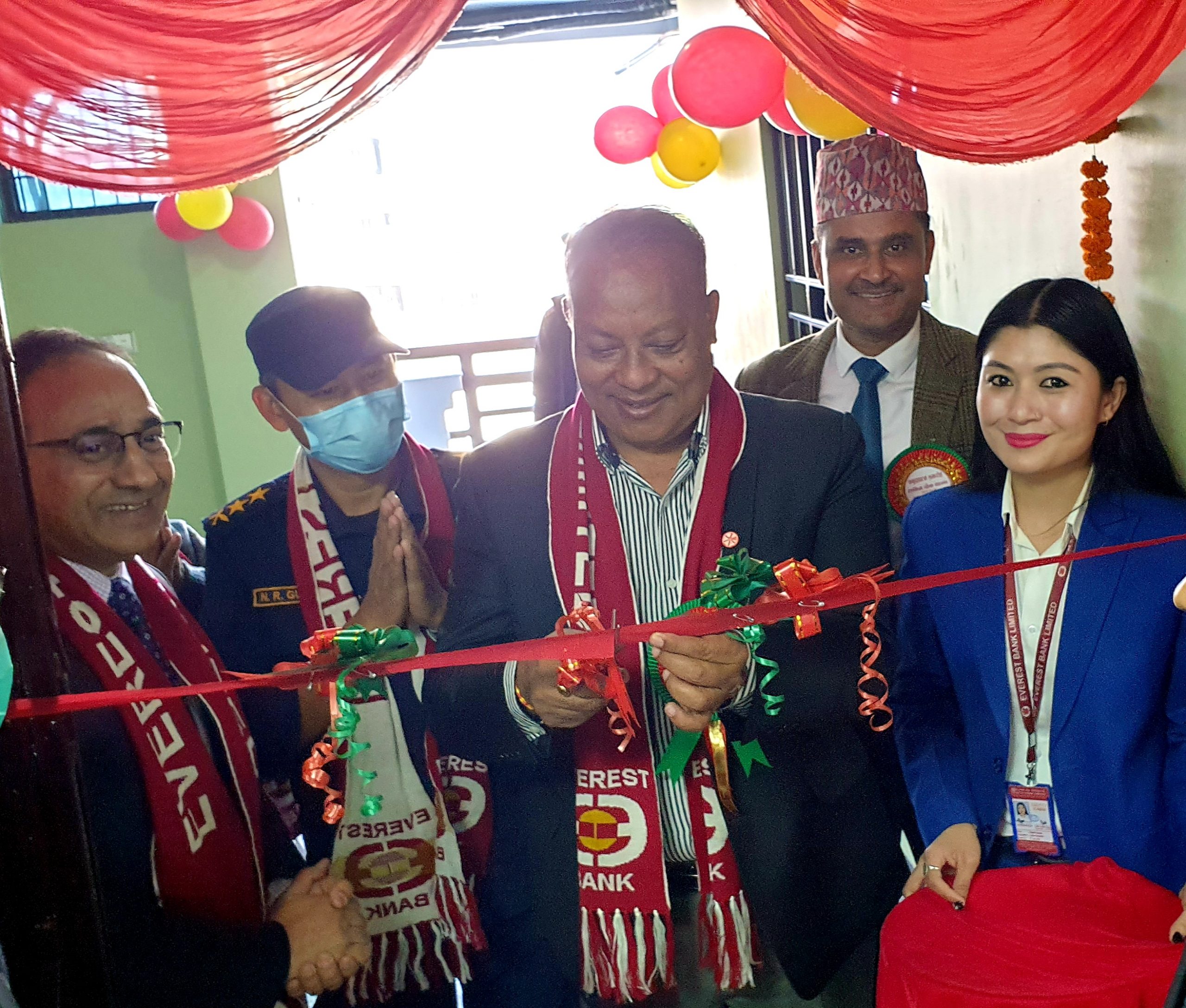 Everest Bank inaugurated its 100th Branch at Hakim Chowk, Chitwan