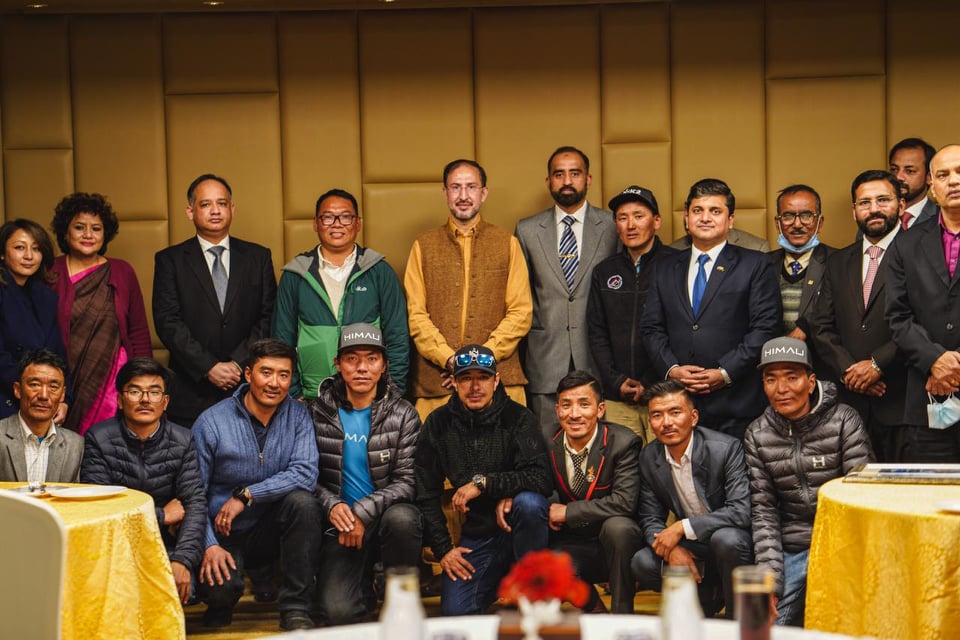 Reception in the Honour of Nepalese 1st Winter K2 Ascent