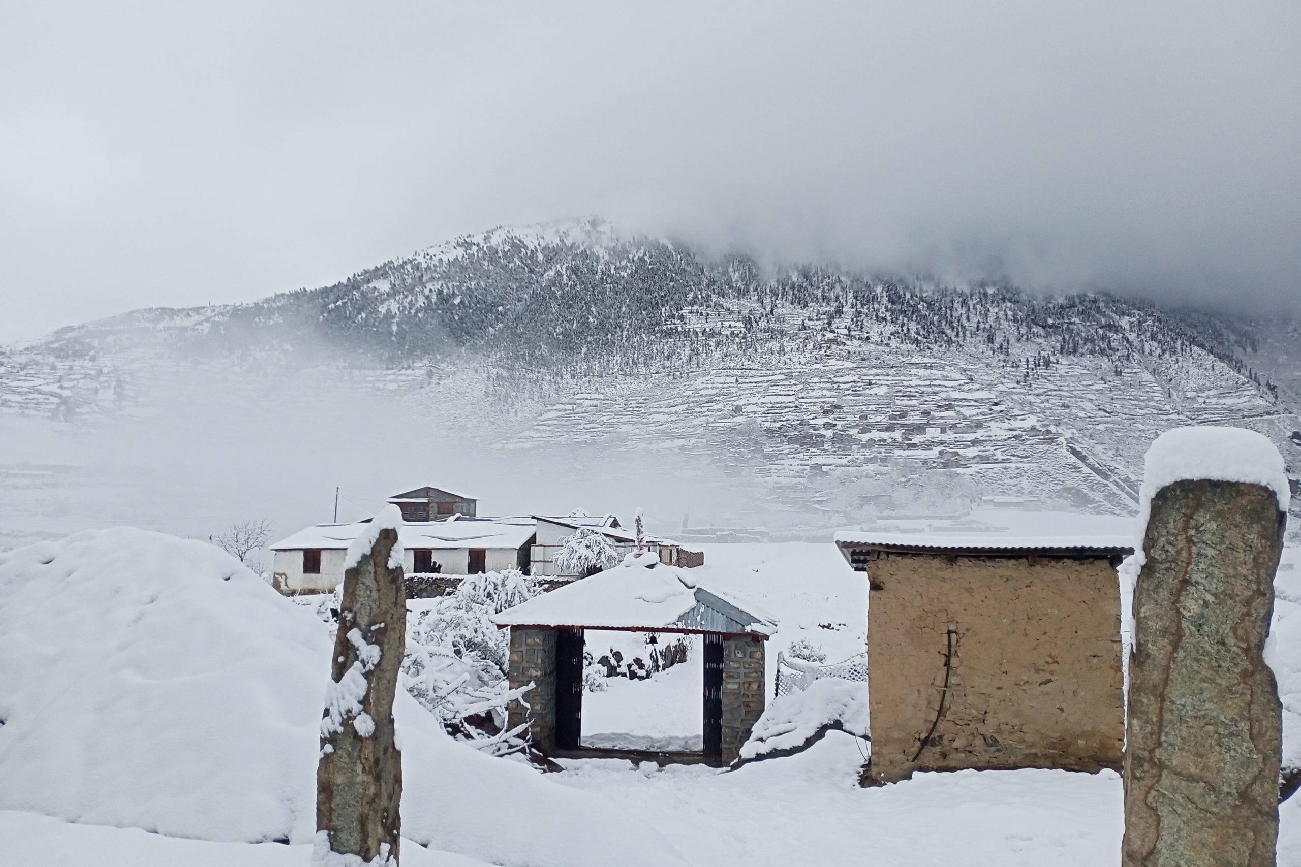 जुम्लाको न्यूनतम तापक्रम माइनसमा, जाडोले जनजीवन प्रभावित