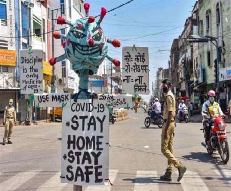 भारतको महाराष्ट्र राज्यमा लकडाउन