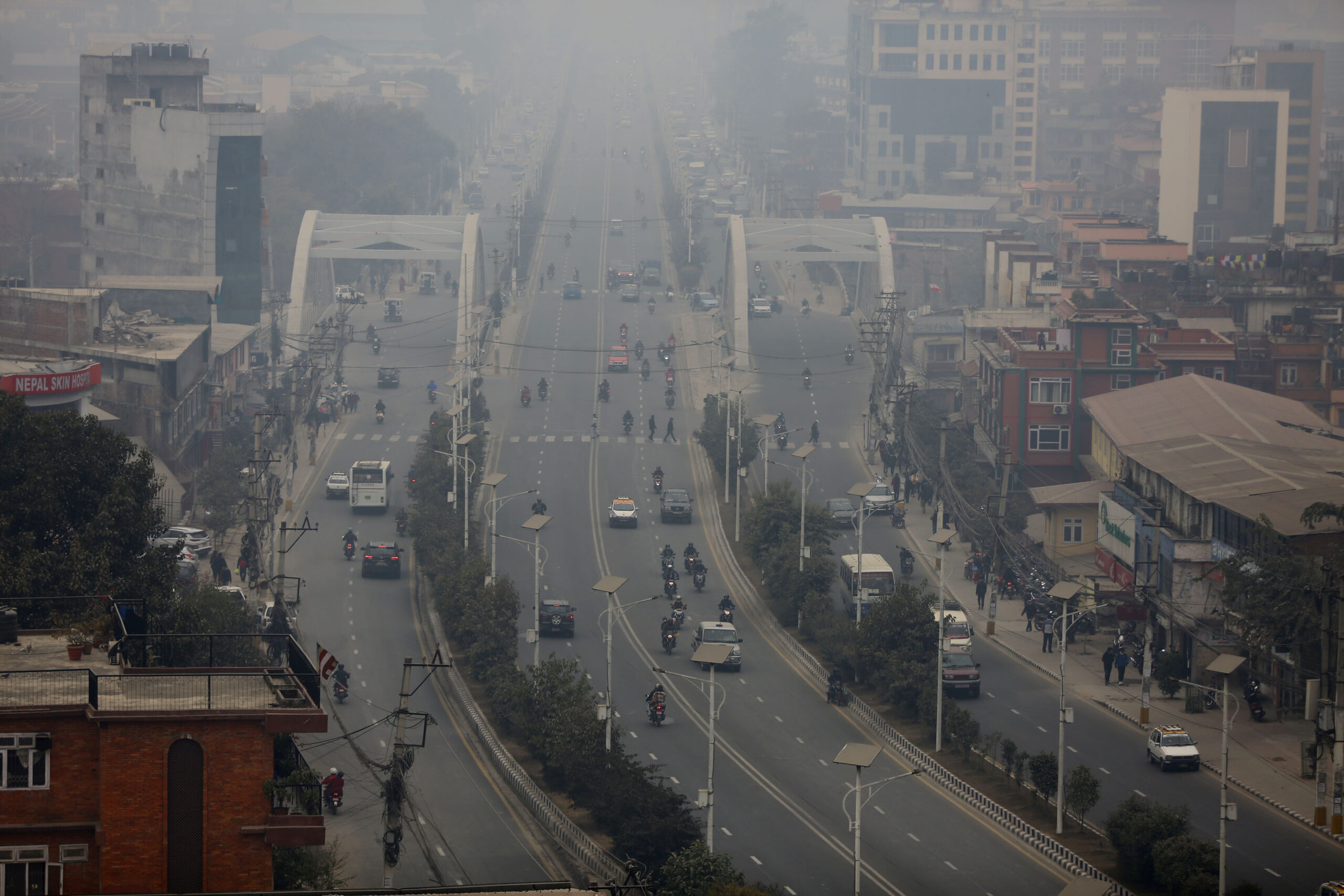 वर्षाले प्रदूषणमा सुधार तर अझै अस्वस्थकर