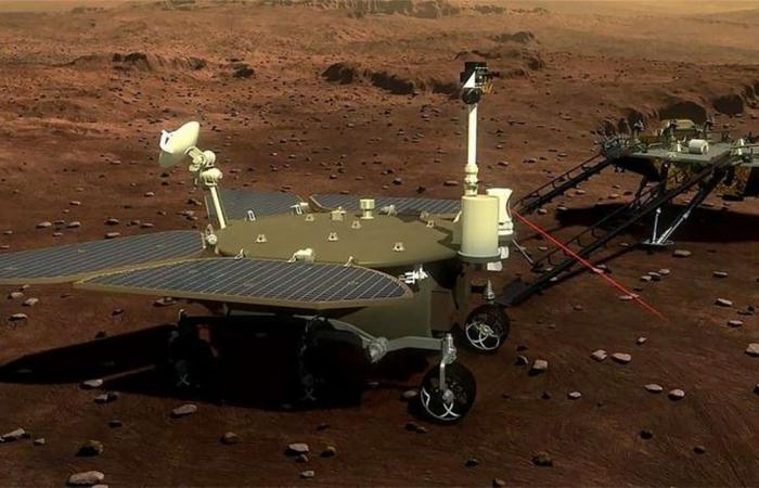चीनले अवतरण गर्यो मंगल ग्रहमा रोबोट